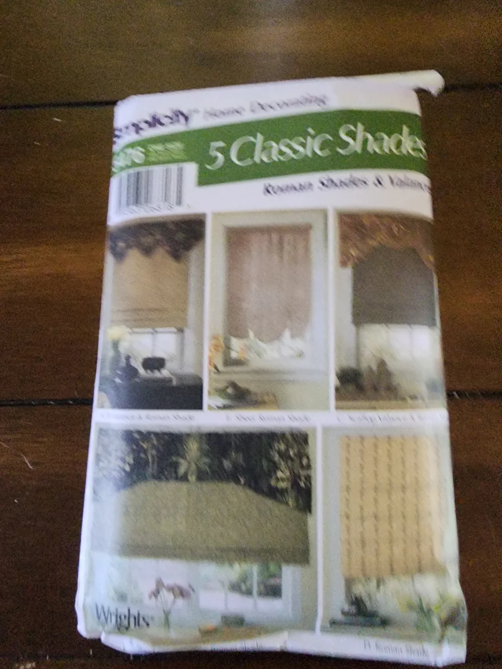 Simplicity Roman Shade Fabric Kit in Beige